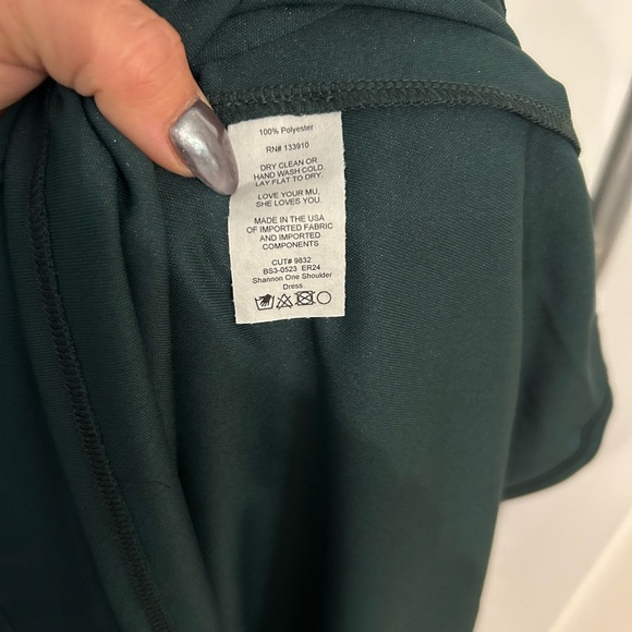 NWT! Show Me Your MuMu Shannon One-Shoulder Dress - Picture 4 of 5